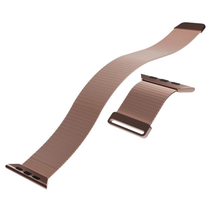 nerūdijančio plieno apyrankė Apple Watch 38 / 40 / 41 mm - rožinė