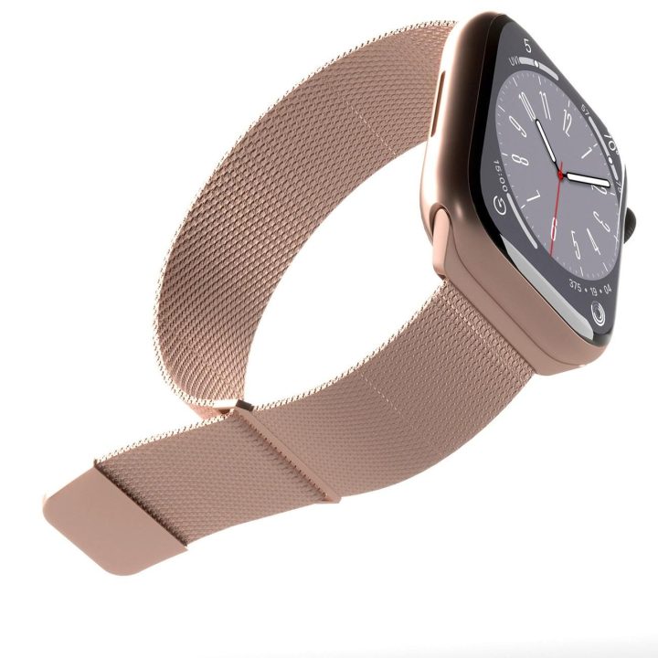 nerūdijančio plieno apyrankė Apple Watch 38 / 40 / 41 mm - rožinė