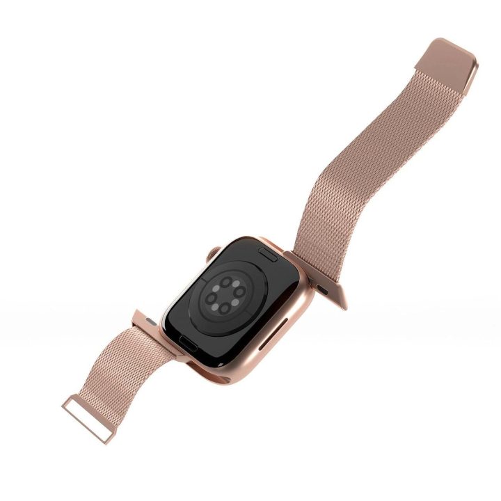 nerūdijančio plieno apyrankė Apple Watch 38 / 40 / 41 mm - rožinė