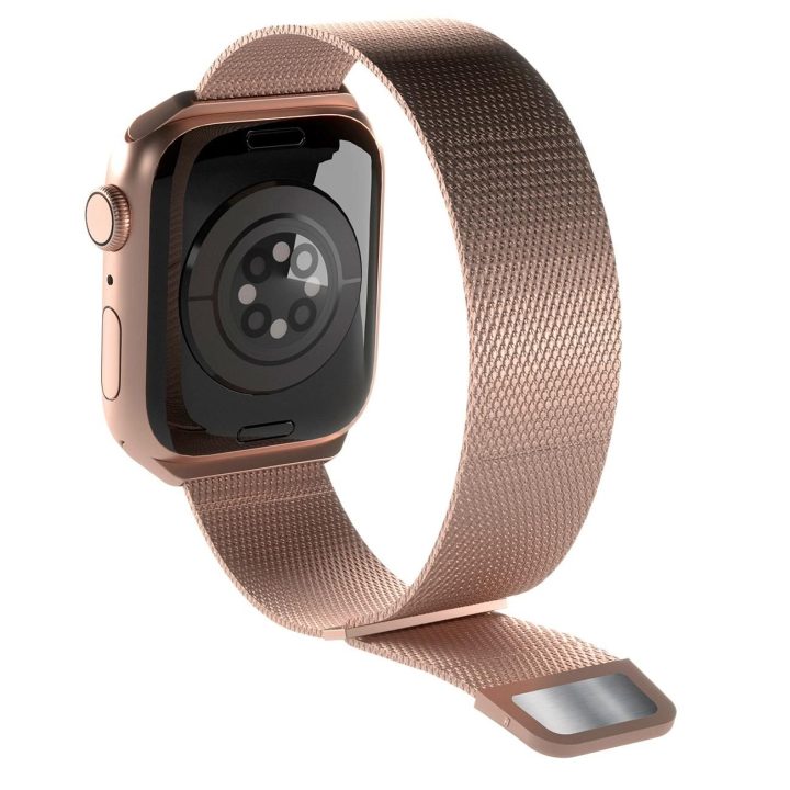 nerūdijančio plieno apyrankė Apple Watch 38 / 40 / 41 mm - rožinė