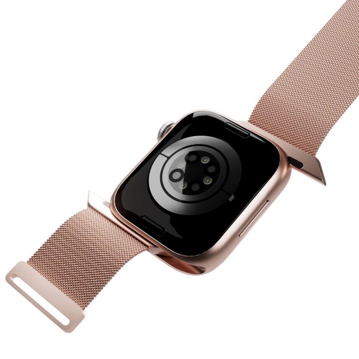 nerūdijančio plieno apyrankė Apple Watch 38 / 40 / 41 mm - rožinė