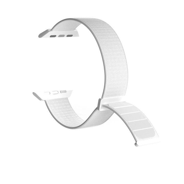 nailono dirželis Apple Watch“ 38 / 40 / 41 mm – balta