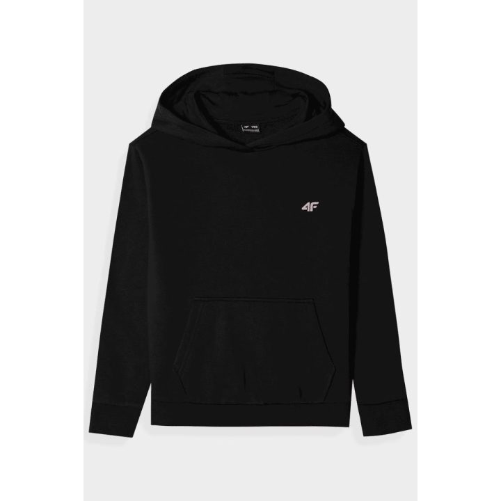 4F bliuzonas be užtrauktuko Smooth Black