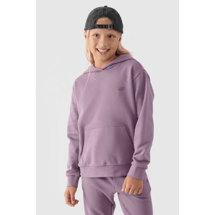 palaidinė su gobtuvu violetinė 4F