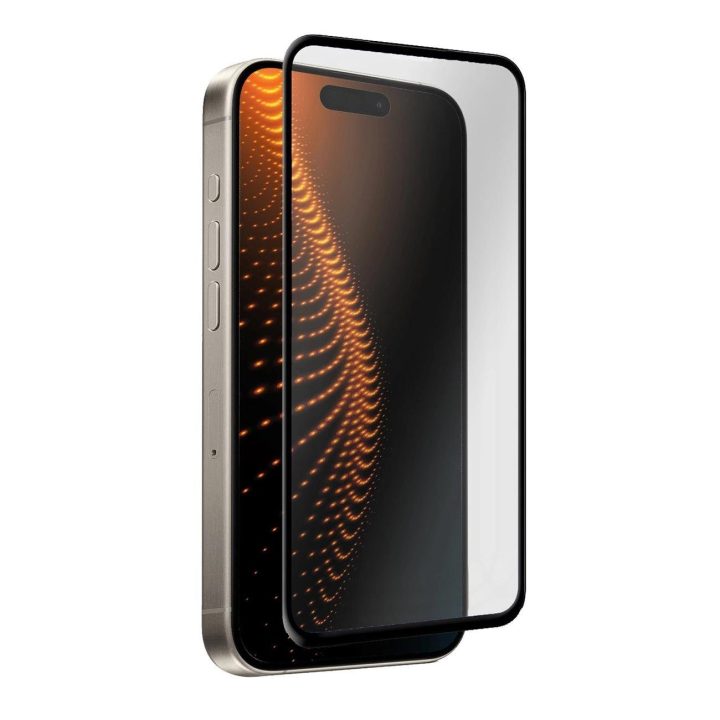 SBS D3O grūdintas stiklas su rėmeliu skirtas iPhone 14 Pro Max