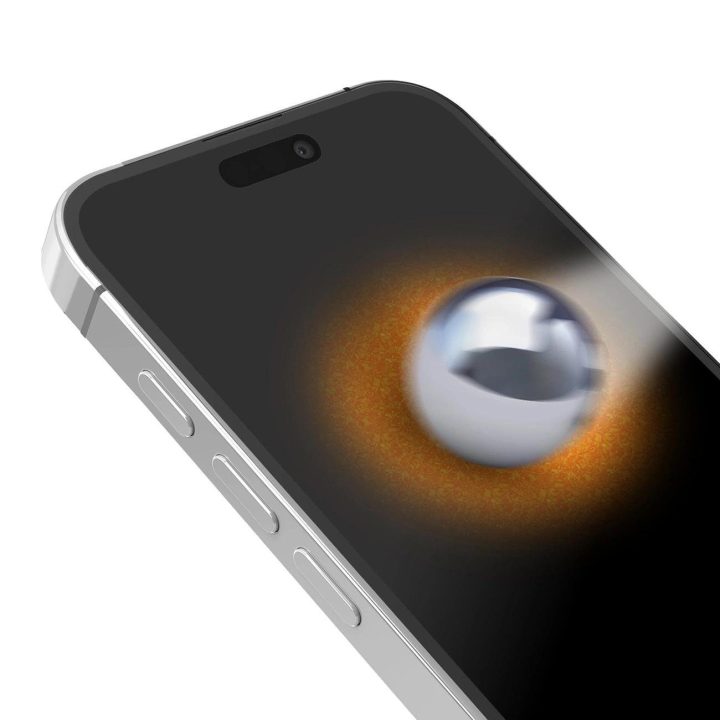 SBS D3O grūdintas stiklas su rėmeliu skirtas iPhone 14 Pro Max