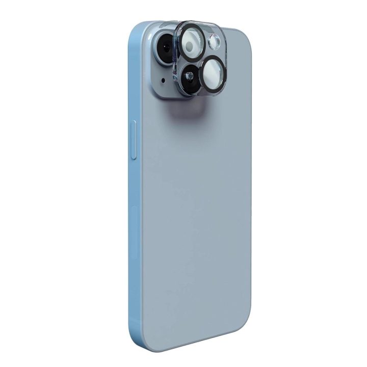 SBS D3O grūdintas stiklas iPhone 14 / 14 Plus“ kameros salelėms