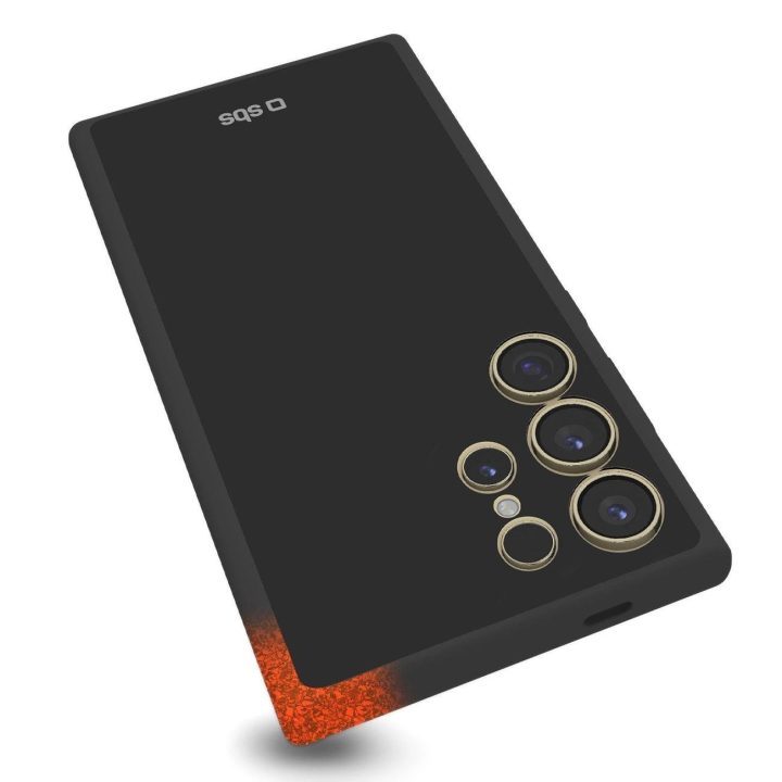 SBS Full Active D3O dėklas Samsung Galaxy S24 Ultra“ išmaniajam telefonui - juodas