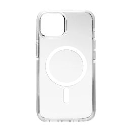 Puro Lite Mag Pro MagSafe silikoninis dėklas iPhone 15 telefonui - transparentinis