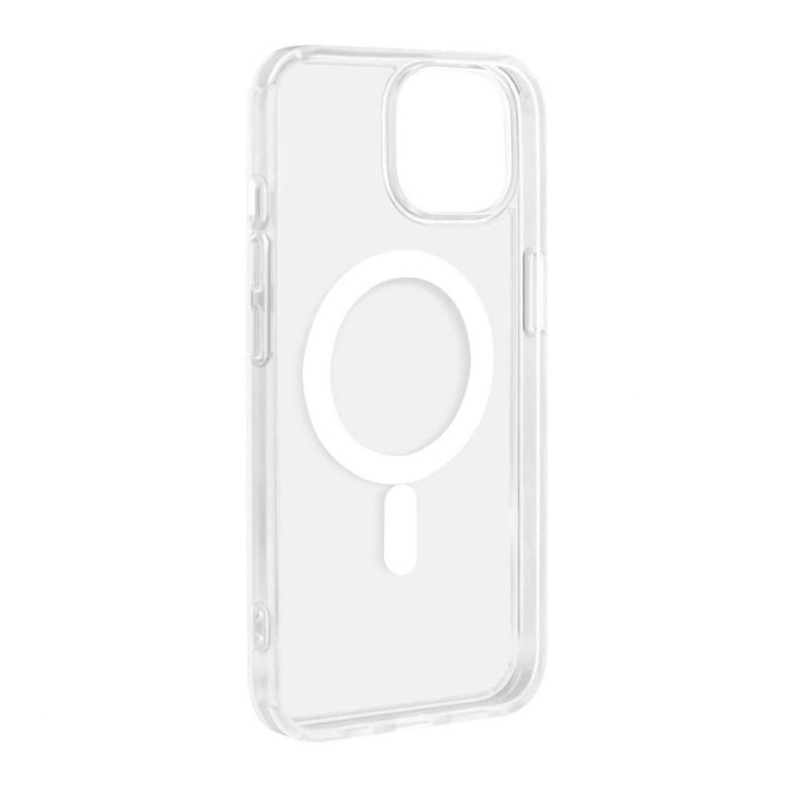 Puro Lite Mag MagSafe silikoninis dėklas iPhone 14 Pro“ - skaidrus
