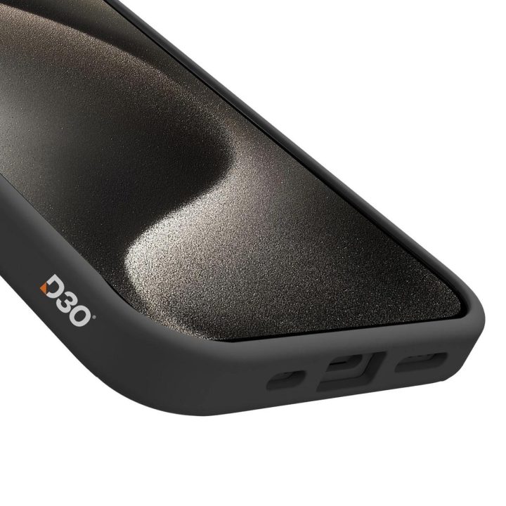SBS Full Active Case D3O skirtas iPhone 15 Pro – juodas