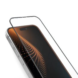 SBS grūdintas stiklas D3O su rėmeliu iPhone 15 Pro / Pro Max