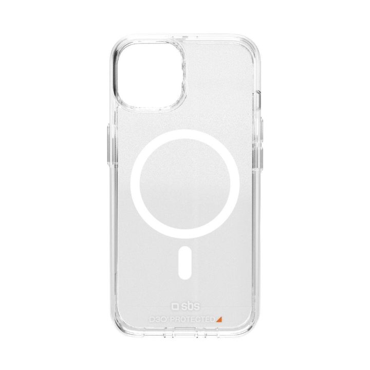 SBS D3O MagSafe dėklas iPhone 14 / 13 - skaidrus