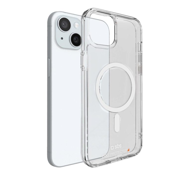 SBS D3O MagSafe dėklas iPhone 14 / 13 - skaidrus
