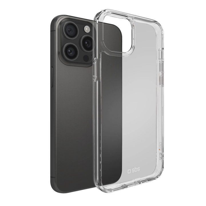 SBS D3O dėklas iPhone 14 Pro Max - skaidrus