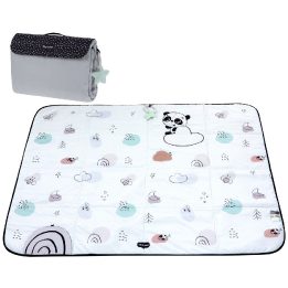Žaidimų kilimėlis XL DECOR juoda/balta