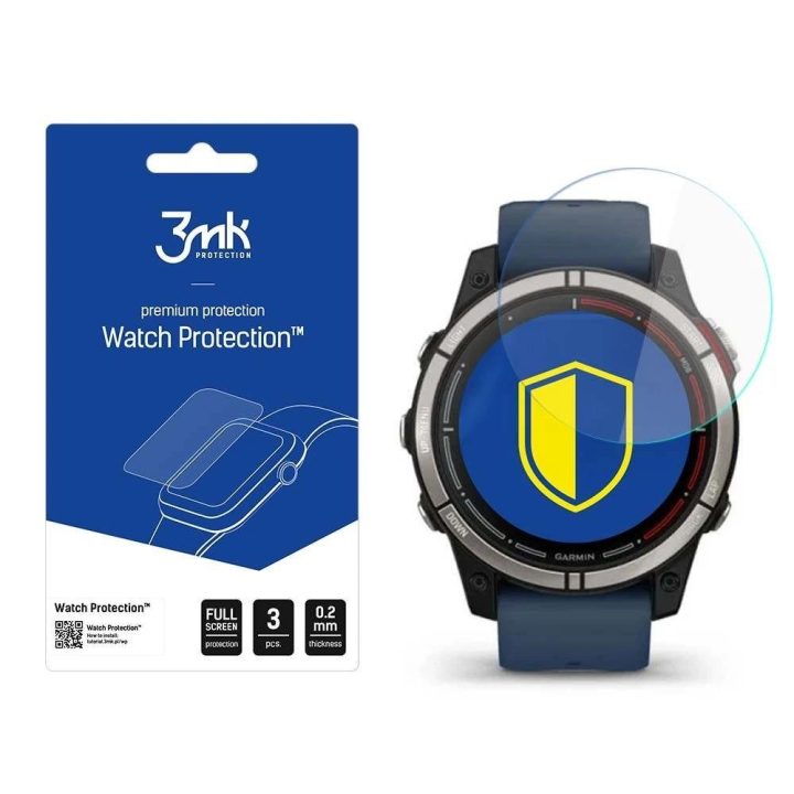 HybridGlass Žiūrų apsauga FlexibleGlass skirta Garmin Quatix 7