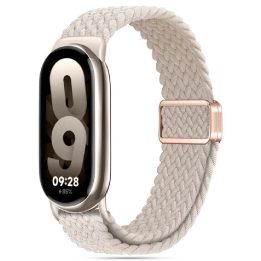 “ NylonMag“ dirželis Xiaomi Smart Band 8“ / 9 / NFC – smėlio spalvos