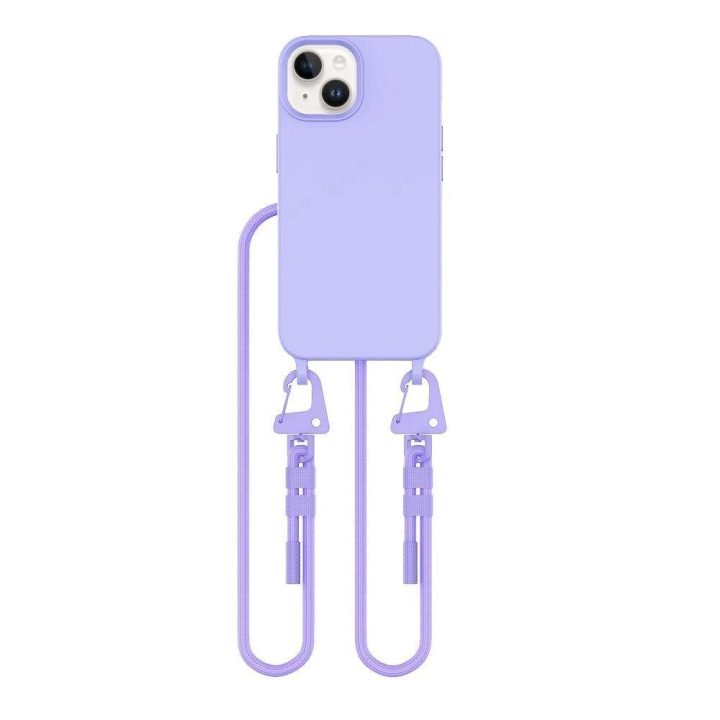 MagNecklace MagSafe iPhone 14 dėklas – levandų