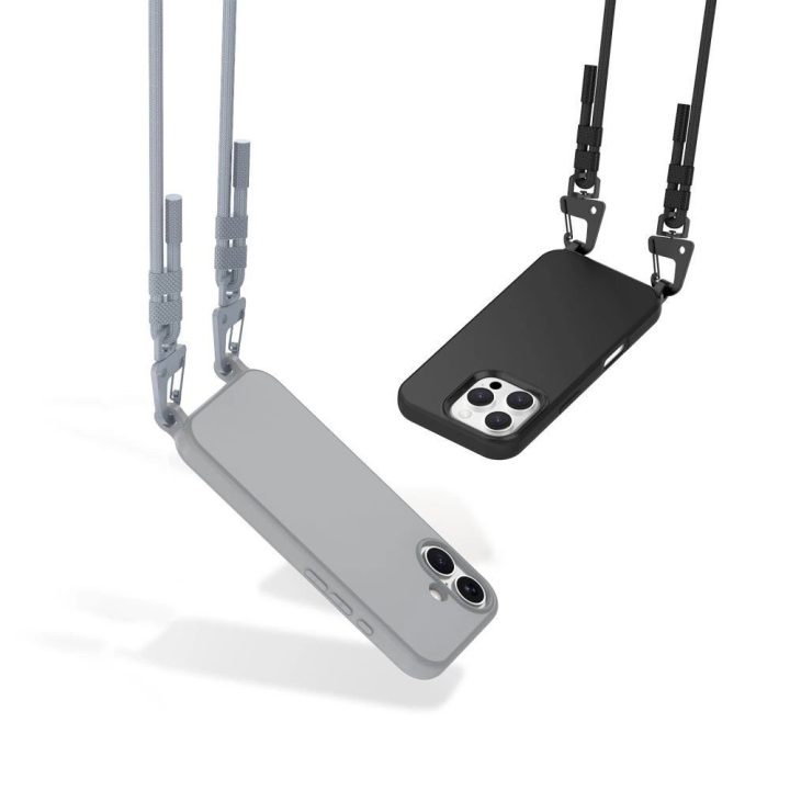 MagNecklace MagSafe dėklas iPhone 14 - Pilka