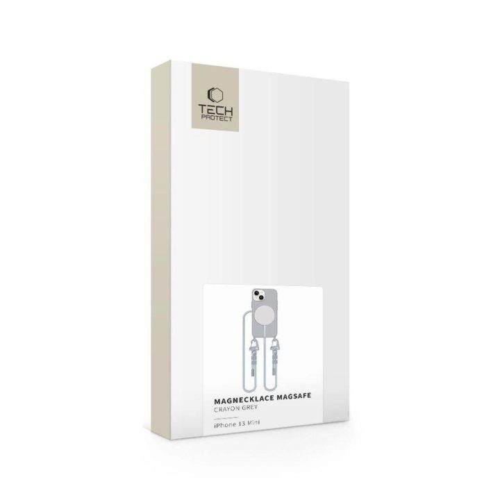 MagNecklace MagSafe dėklas iPhone 13 MINI - Pilkas