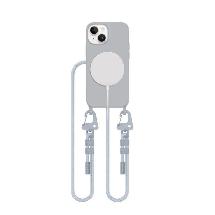 MagNecklace MagSafe dėklas iPhone 13 MINI - Pilkas