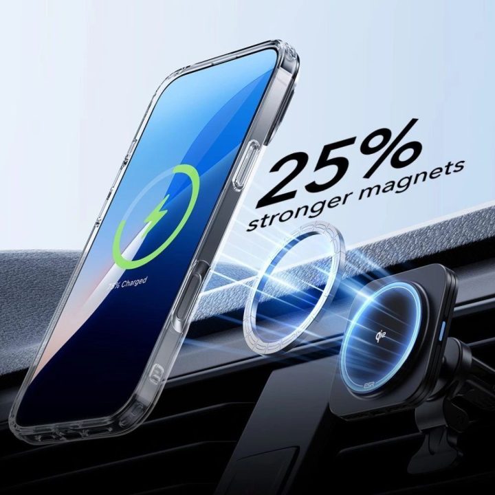 dėklas + grūdintas stiklas iPhone 16 PLUS“ - skaidrus