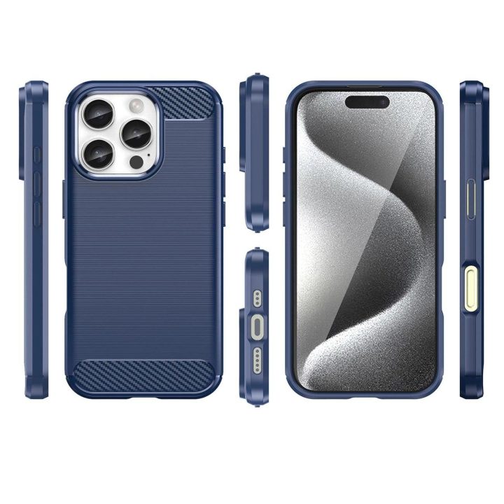dėklas iPhone 16 Pro“ – mėlynas