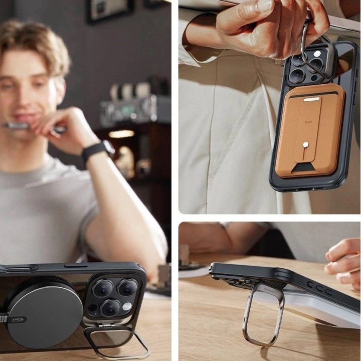 dėklas + grūdintas stiklas iPhone 16 Pro - skaidrus