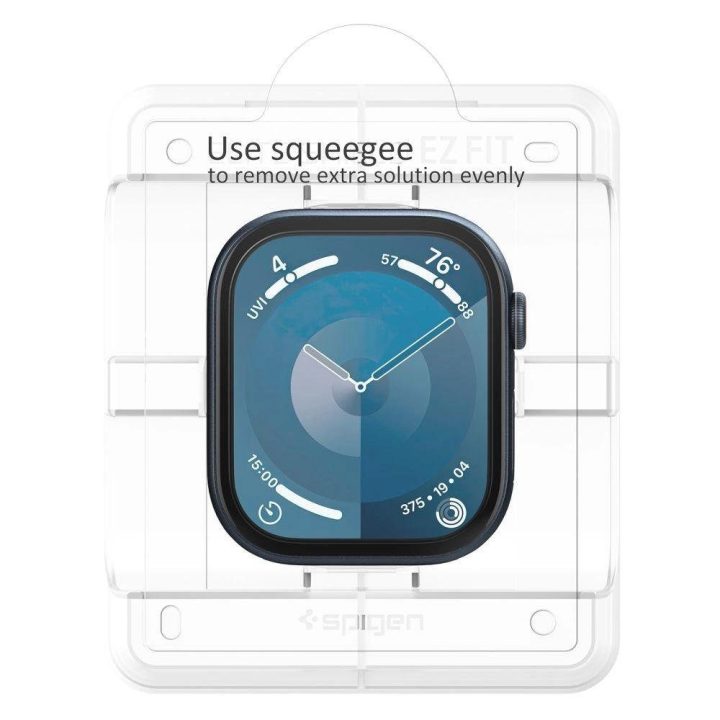 hibridinis stiklas 2 PAKUOTĖS Apple Watch 10“ (46 MM) skaidrus
