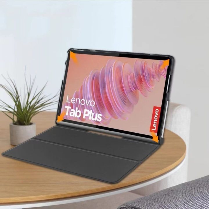 dėklas Lenovo TAB PLUS“ – juodos spalvos