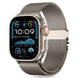 dirželis Apple Watch 6/7/8/9/10/SE/Ultra 1/2“ (44 / 45 / 46 / 49 mm) – titanas