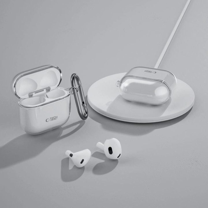 dėklas Apple AirPods 4“ – permatomas