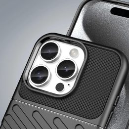apsauginis dėklas iPhone 16 Pro – juodos spalvos