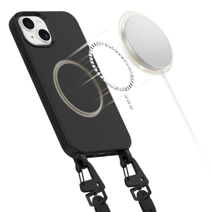 MagSafe iPhone 14 dėklas - juodas