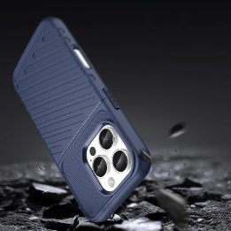 silikono dėklas iPhone 16 Pro – mėlynos spalvos