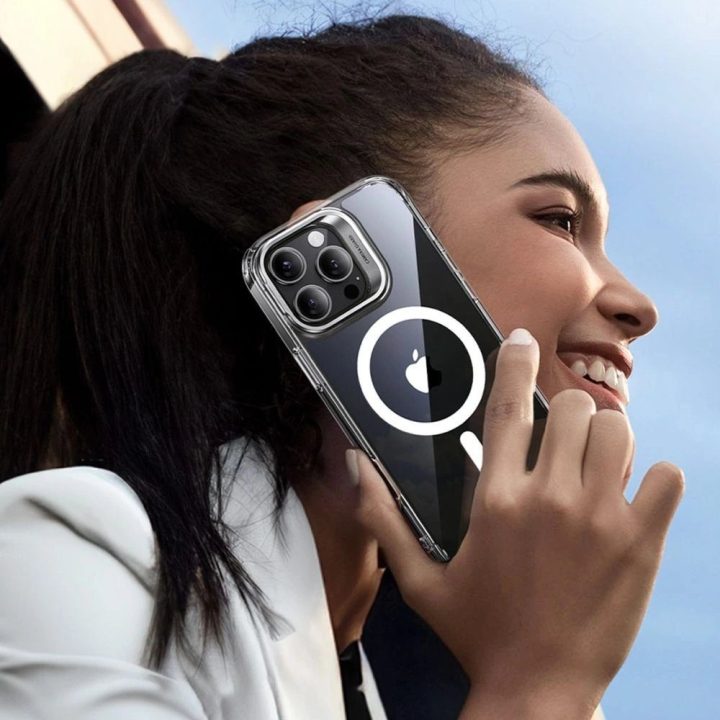Dėklo Rinkinys su Stovu + Grūdintas Stiklas iPhone 16 Pro - Skaidrus