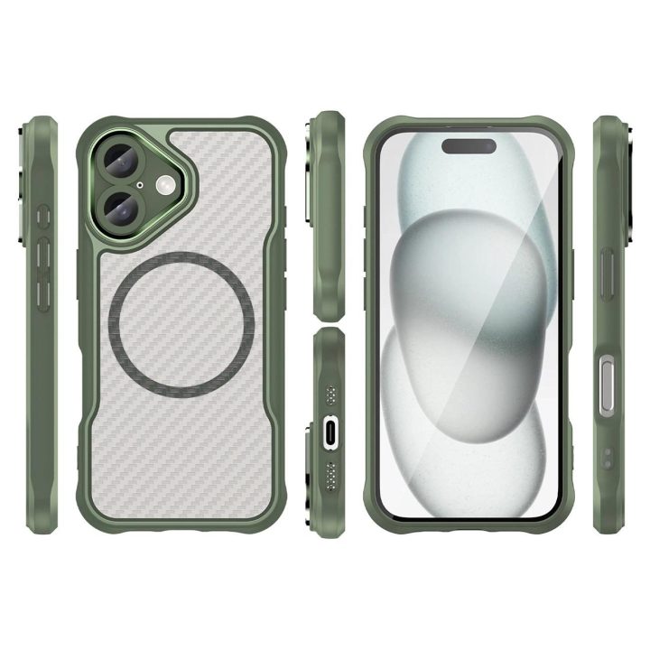 dėklas iPhone 16 Plus - Žalios spalvos
