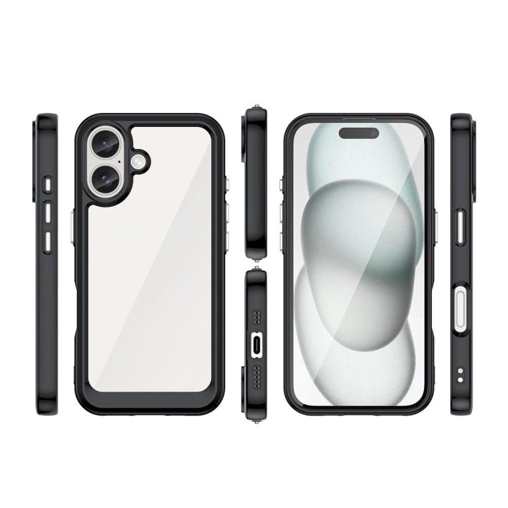 dėkliukas su gelio rėmeliu iPhone 16 Plus“