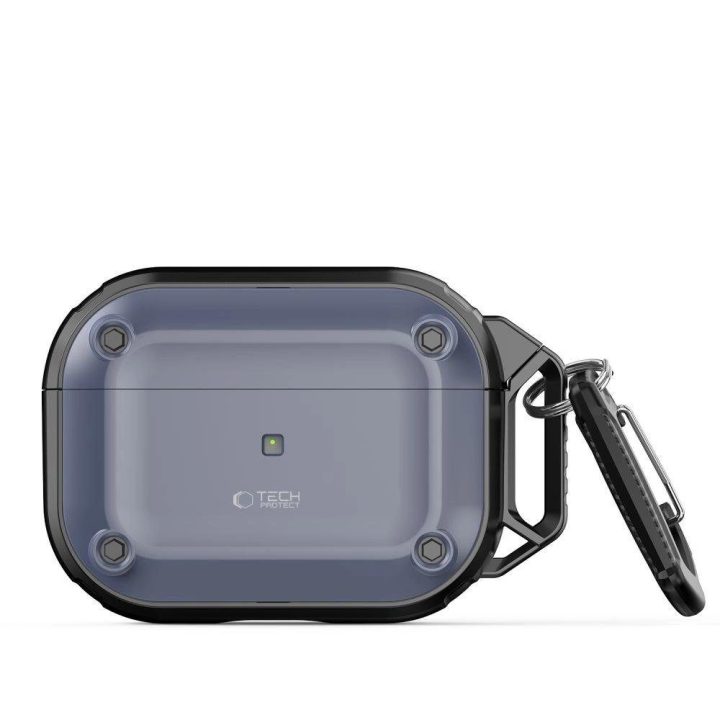 dėklas su karabinu skirtas Apple AirPods Pro 1 / 2 - mėlynas