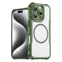 silikoninis dėklas su iPhone 16 Pro“ - žalias