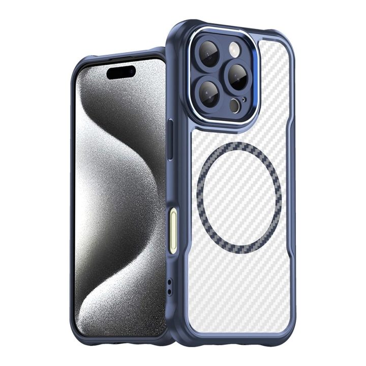 dėklas iPhone 16 Pro“ – mėlynas