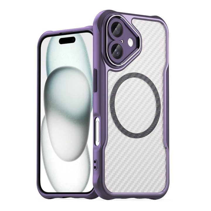 dėklas skirtas iPhone 16“ – purpurinis