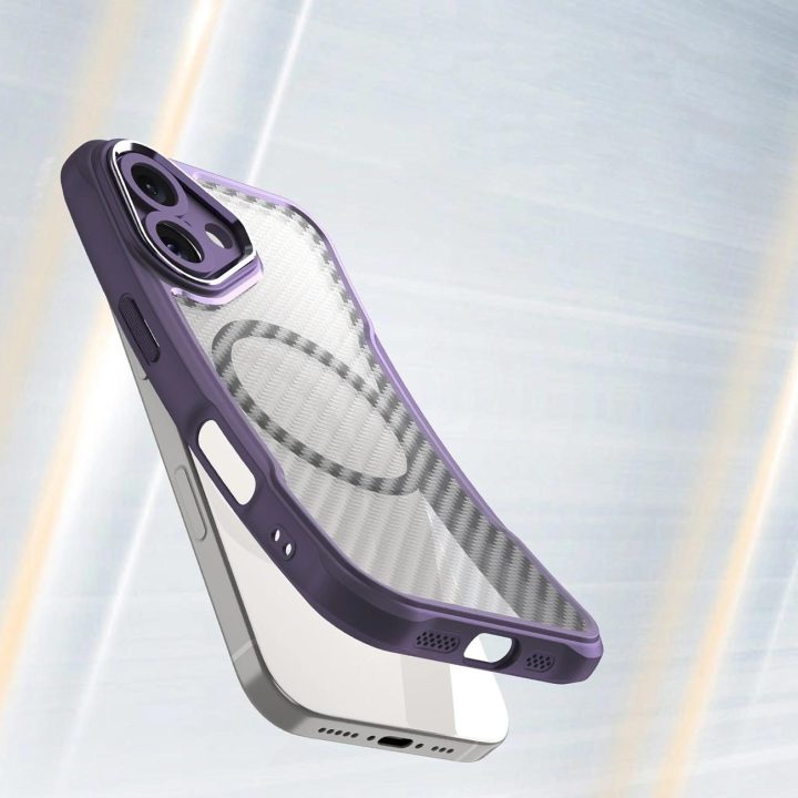 dėklas skirtas iPhone 16“ – purpurinis