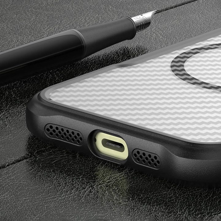 silikoninis dėklas iPhone 16 Pro“ – juodas