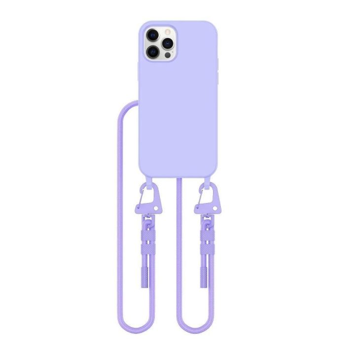 MagSafe dėklas iPhone 12 / 12 Pro - levandų spalvos