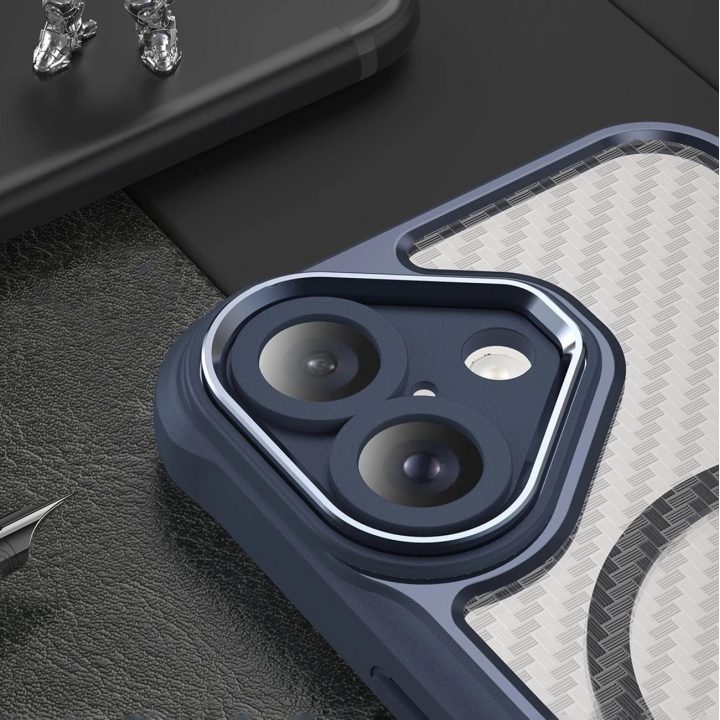 dėklas iPhone 16“ – mėlynas