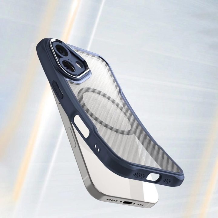 dėklas iPhone 16“ – mėlynas