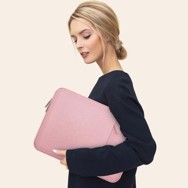Laptop 13–14 dėklas – rožinis