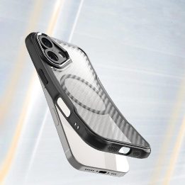 silikoninis dėklas iPhone 16“ - juoda
